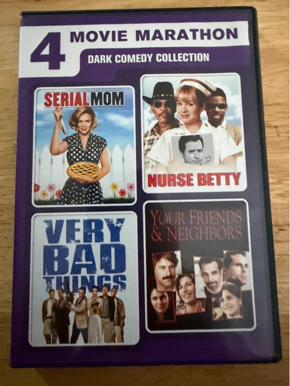 4 Movie Marathon Dark Comedy Collection DVD Universal Pictures